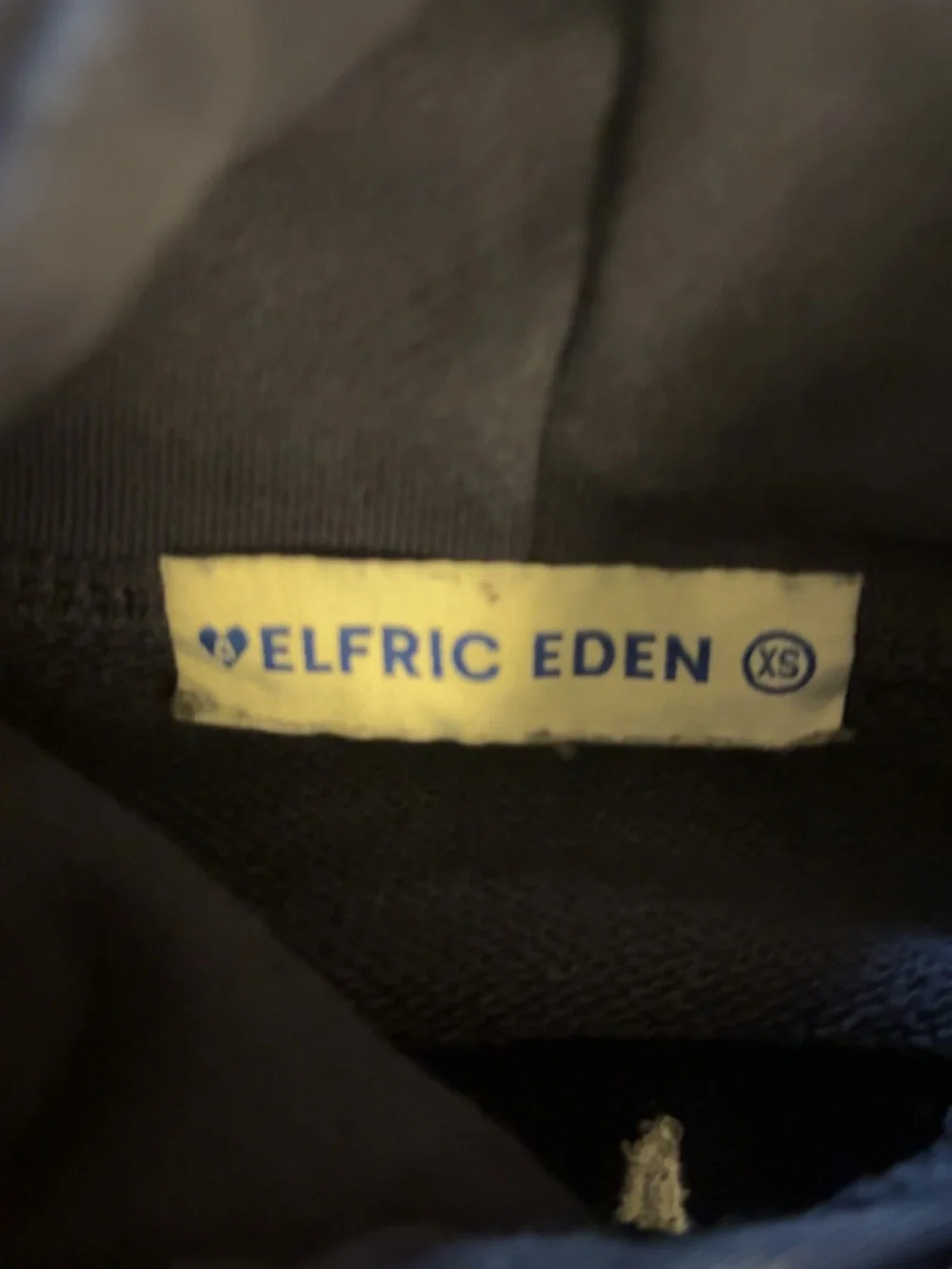 Aelfric Eden Navy Hoodie with White Star Graphic
